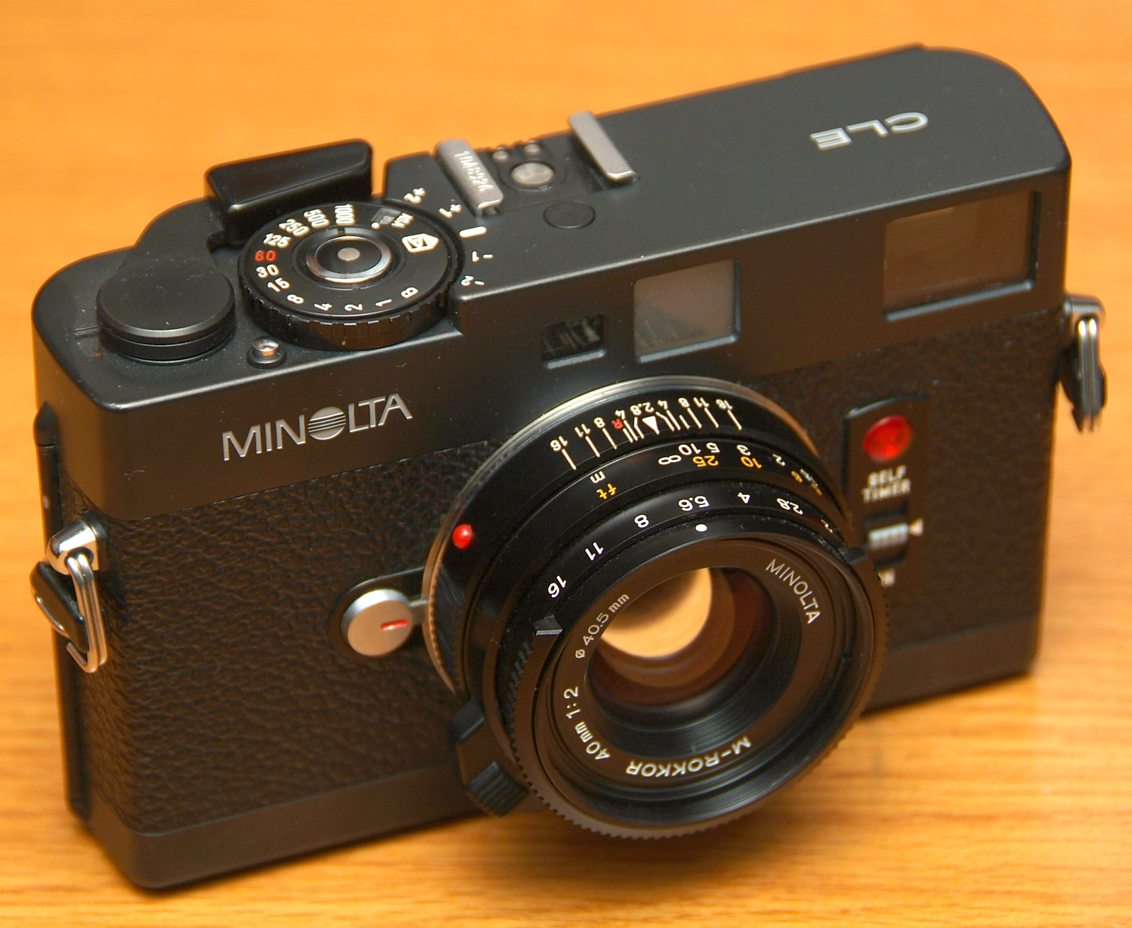 写真に写っているものが全てですMINOLTA CLE（専用ケース付き）