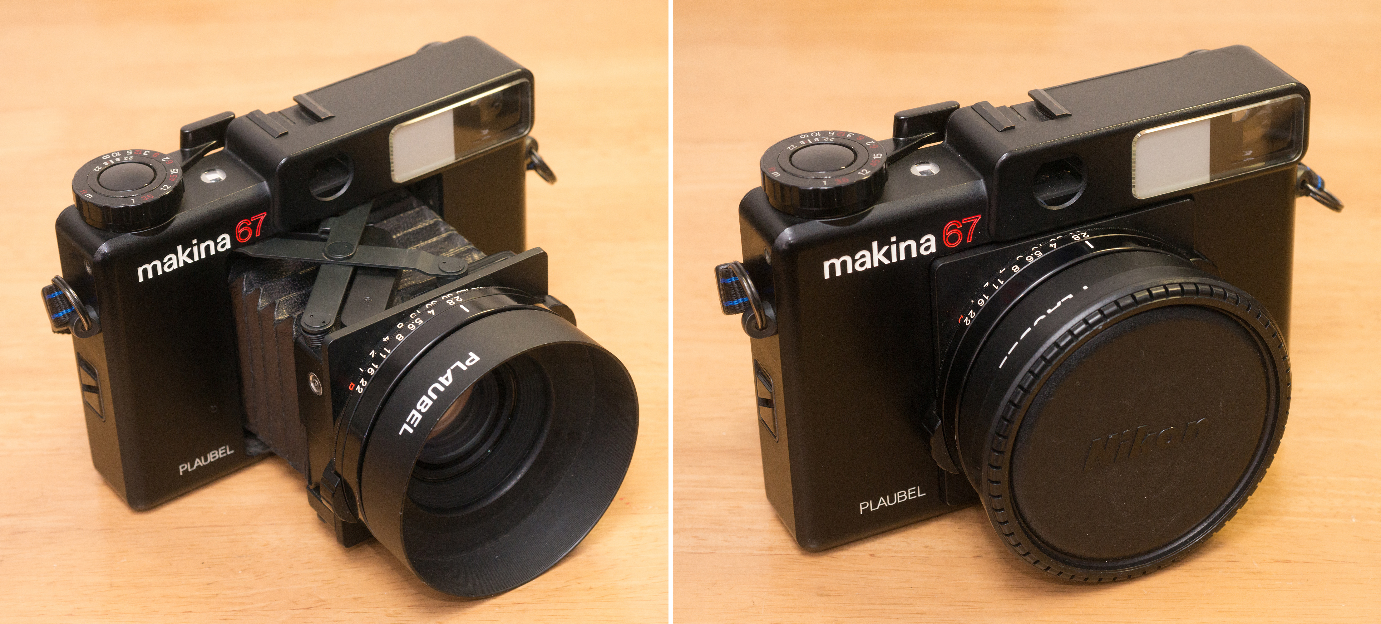 プラウベル マキナ☆Plaubel Makina 67,W67,670用☆純正ハンドグリップ ...