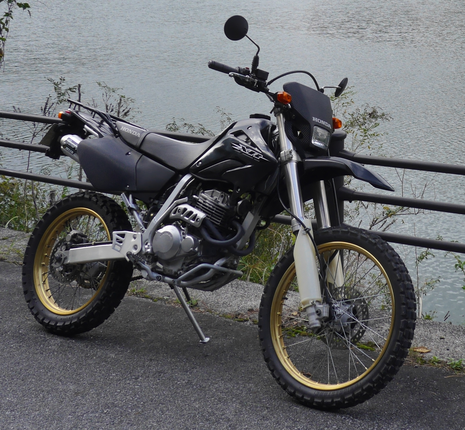 ご注意ください xr250 md30 モタード BAJA キックスターターセット